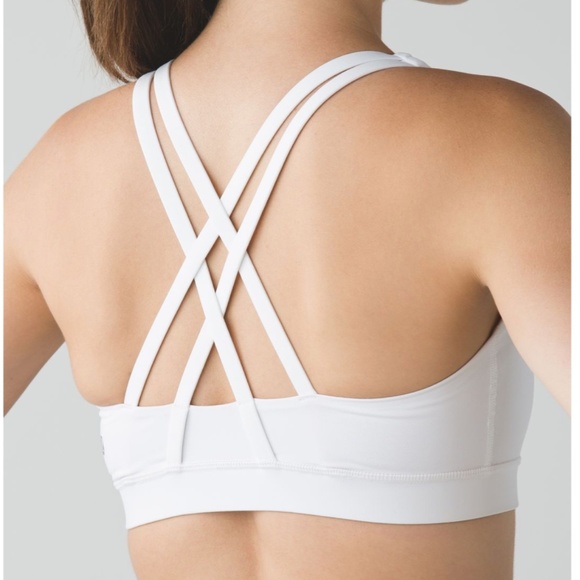 Lululemon Energy Bra White Size 6 - Picture 2 of 5